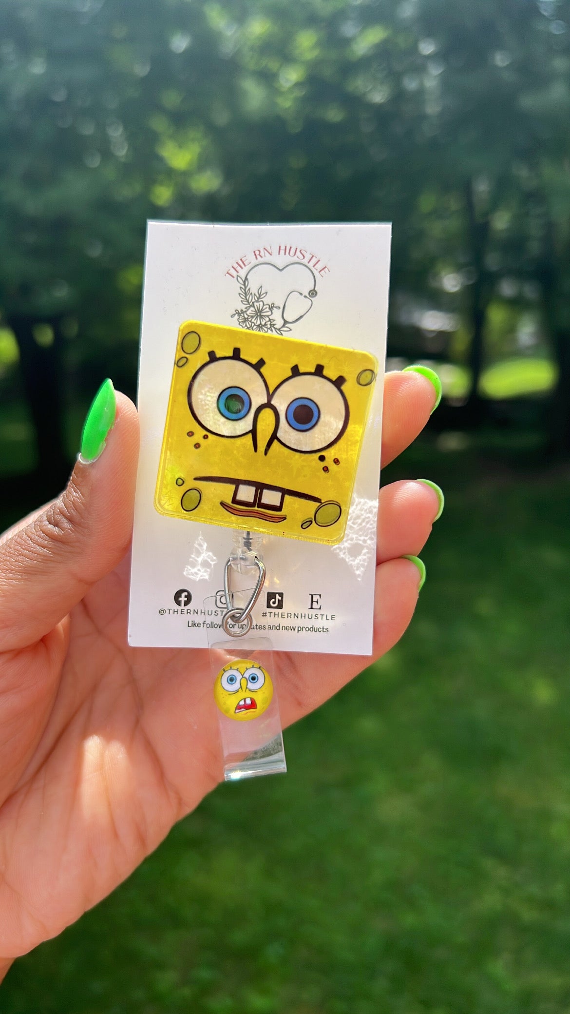 Sponge Bob Badge Reel