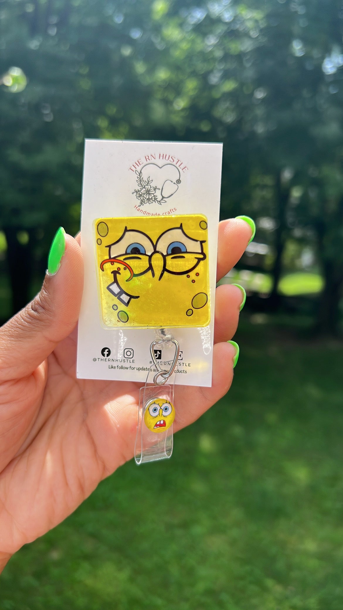 Sponge Bob Badge Reel