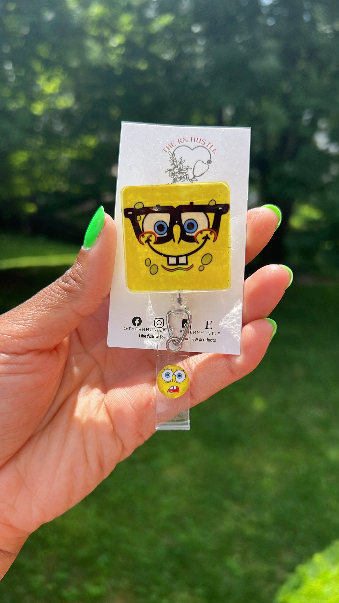 Sponge Bob Badge Reel