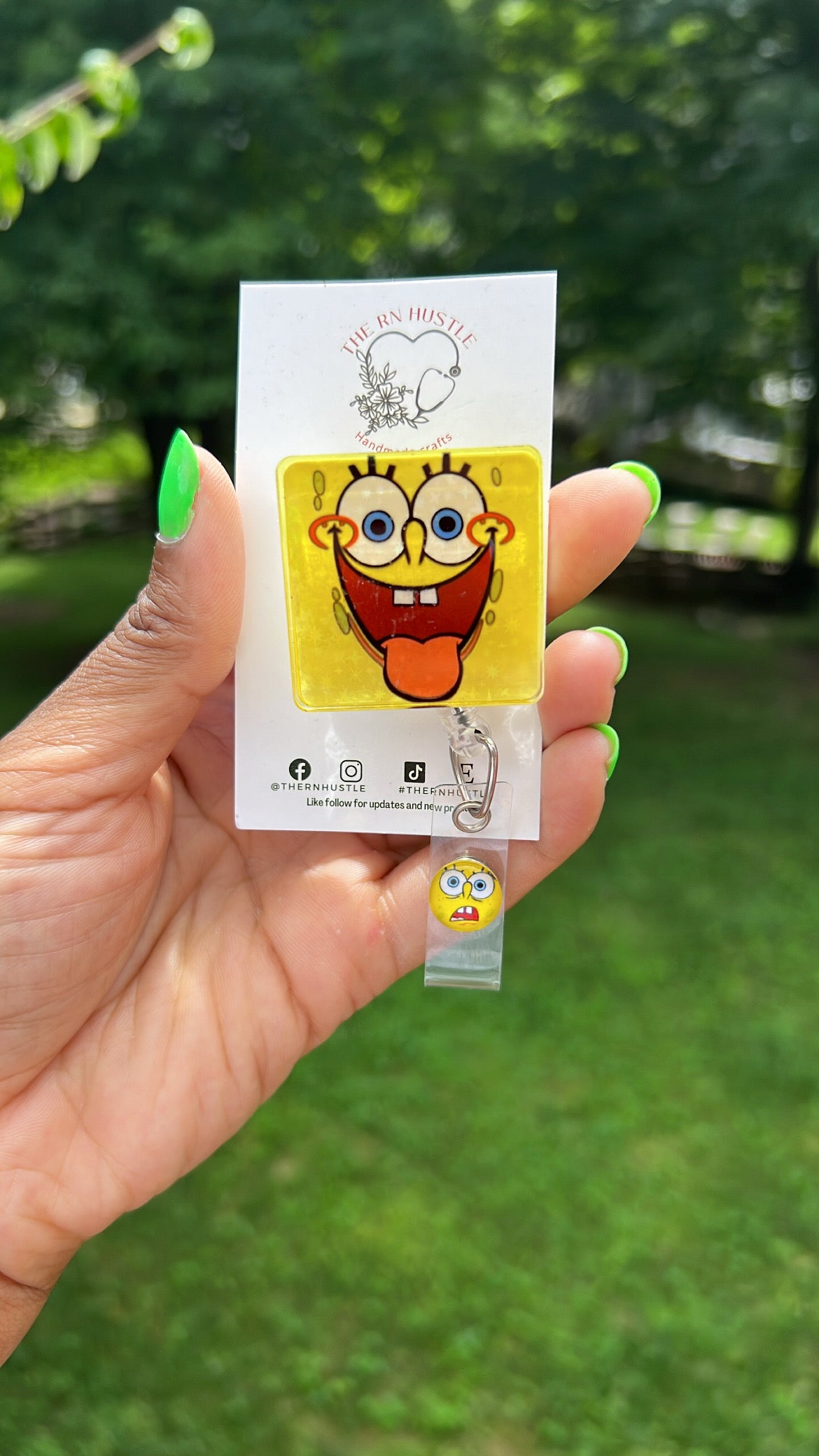 Sponge Bob Badge Reel