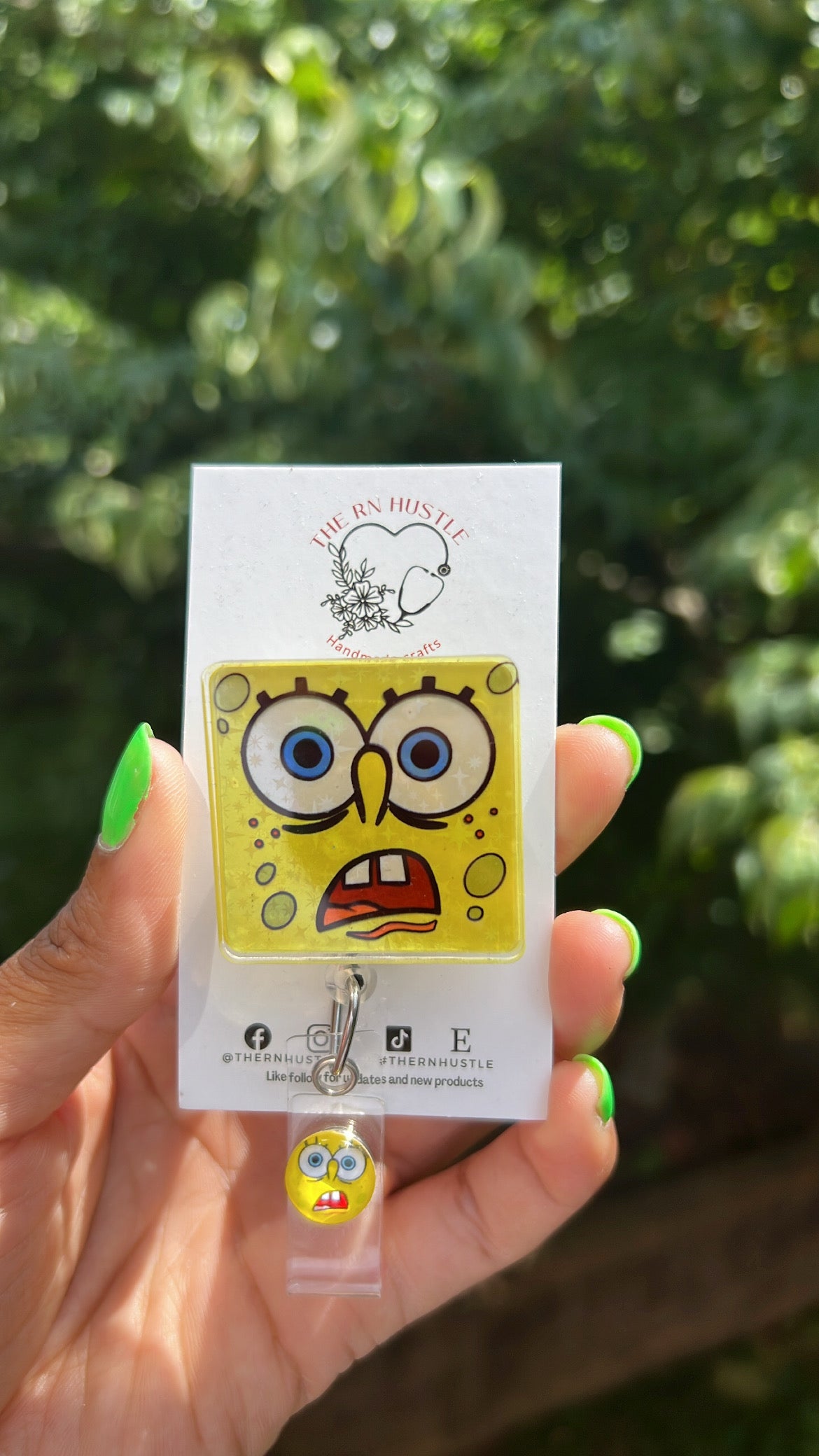 Sponge Bob Badge Reel