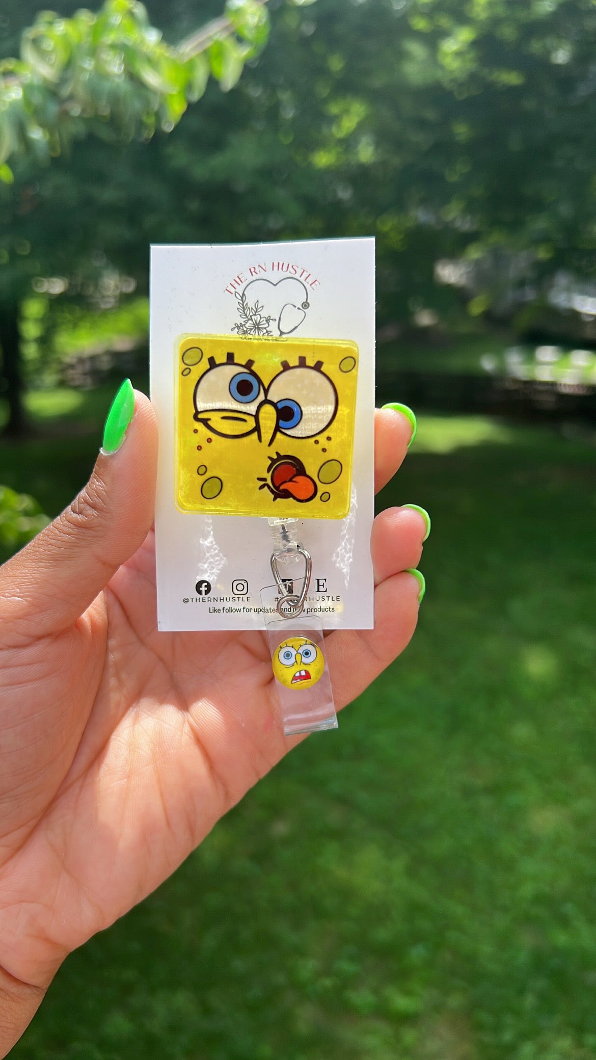 Sponge Bob Badge Reel