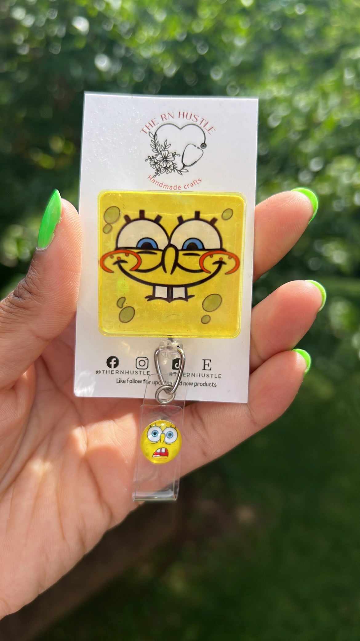 Sponge Bob Badge Reel