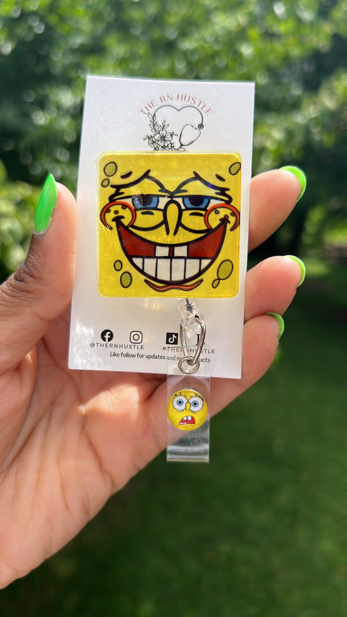 Sponge Bob Badge Reel