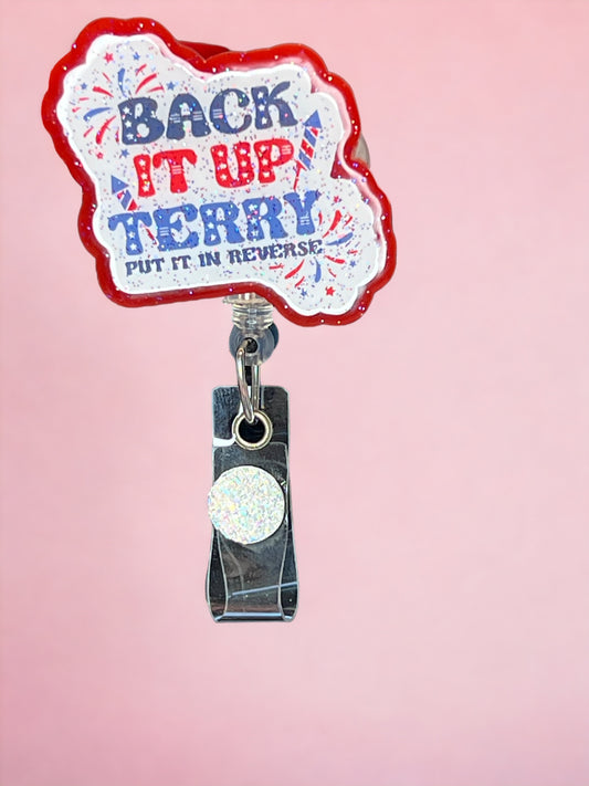 Back it up Terry Badge Reel