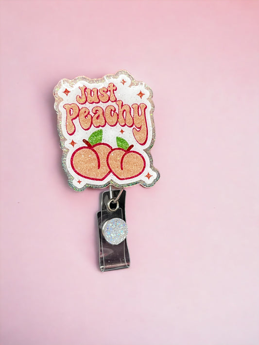 Just Peachy Badge Reel