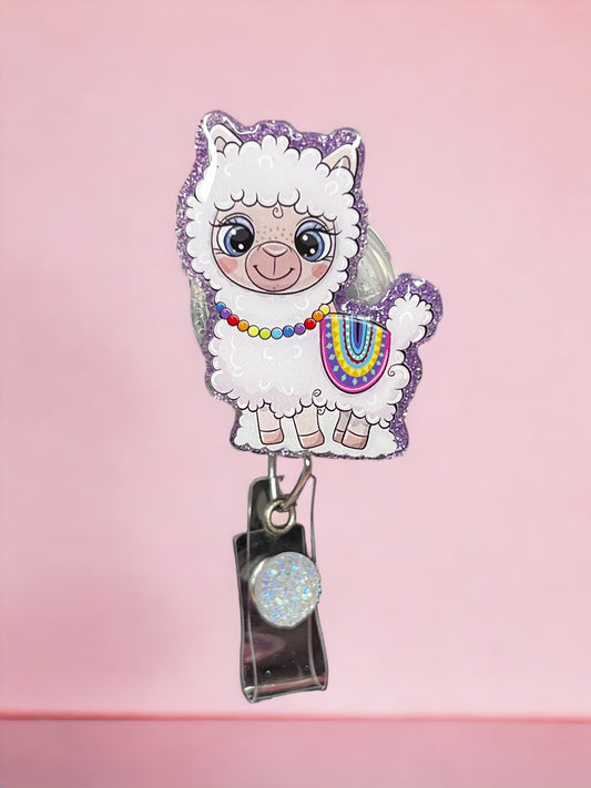 Cute Llama Badge Reel