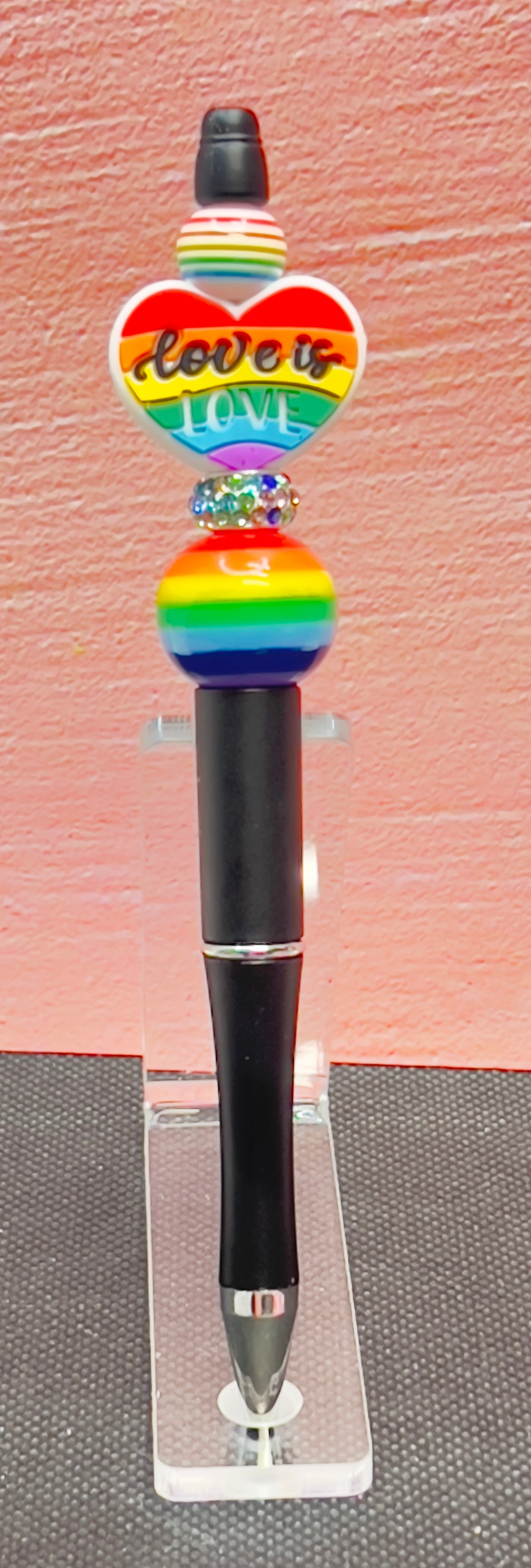 Love is Love Beaded Pens