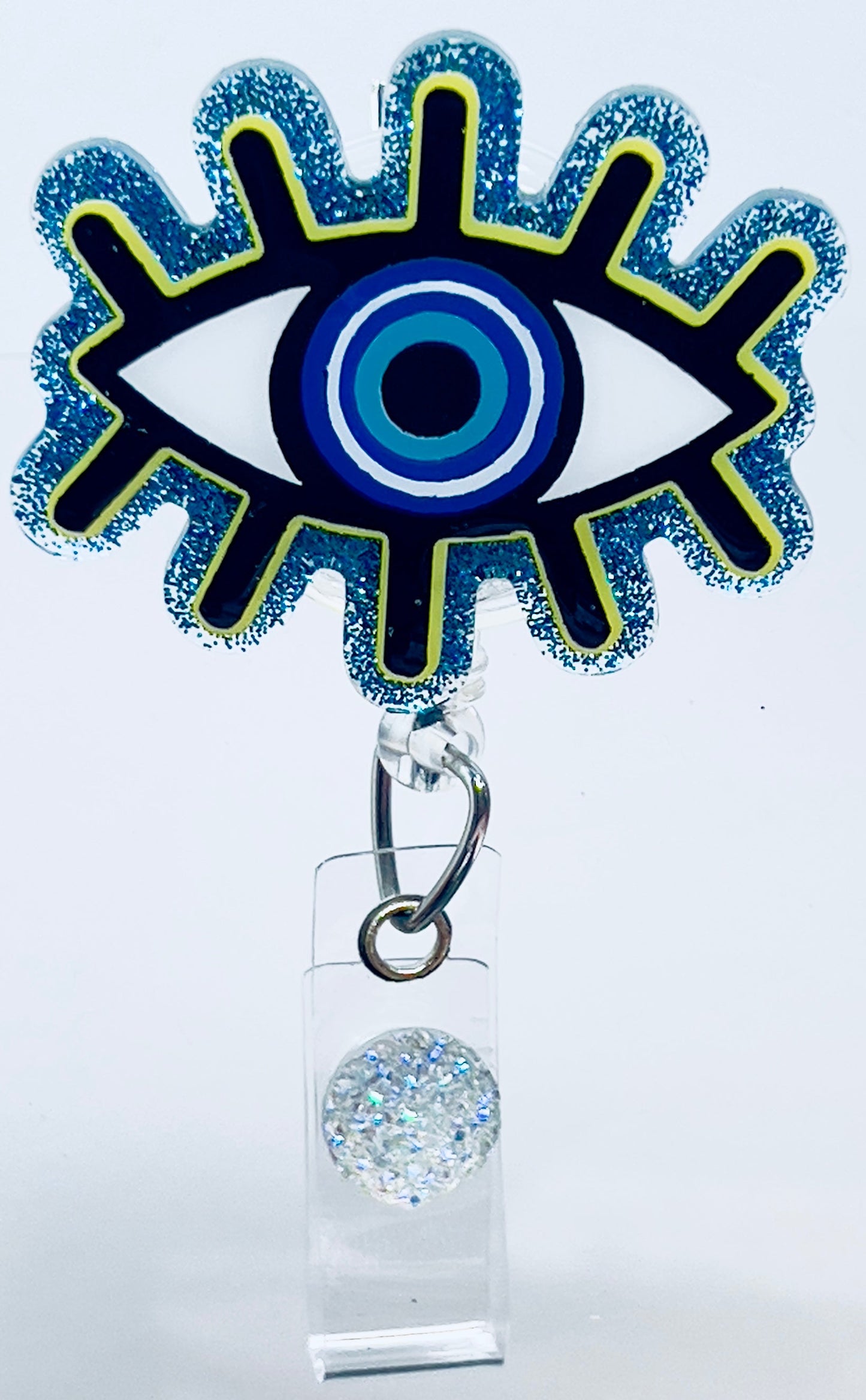 Evil Eye Protection Badge Reel