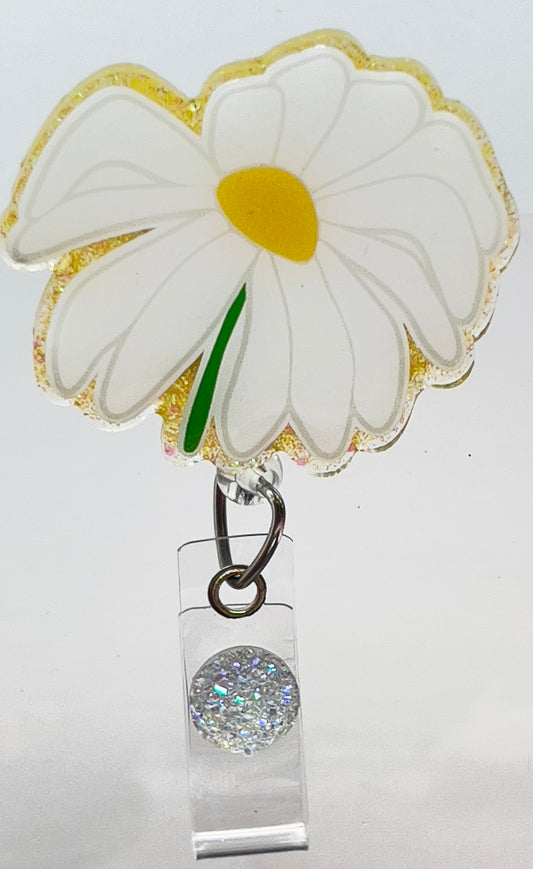 Wilted Daisy Badge Reel