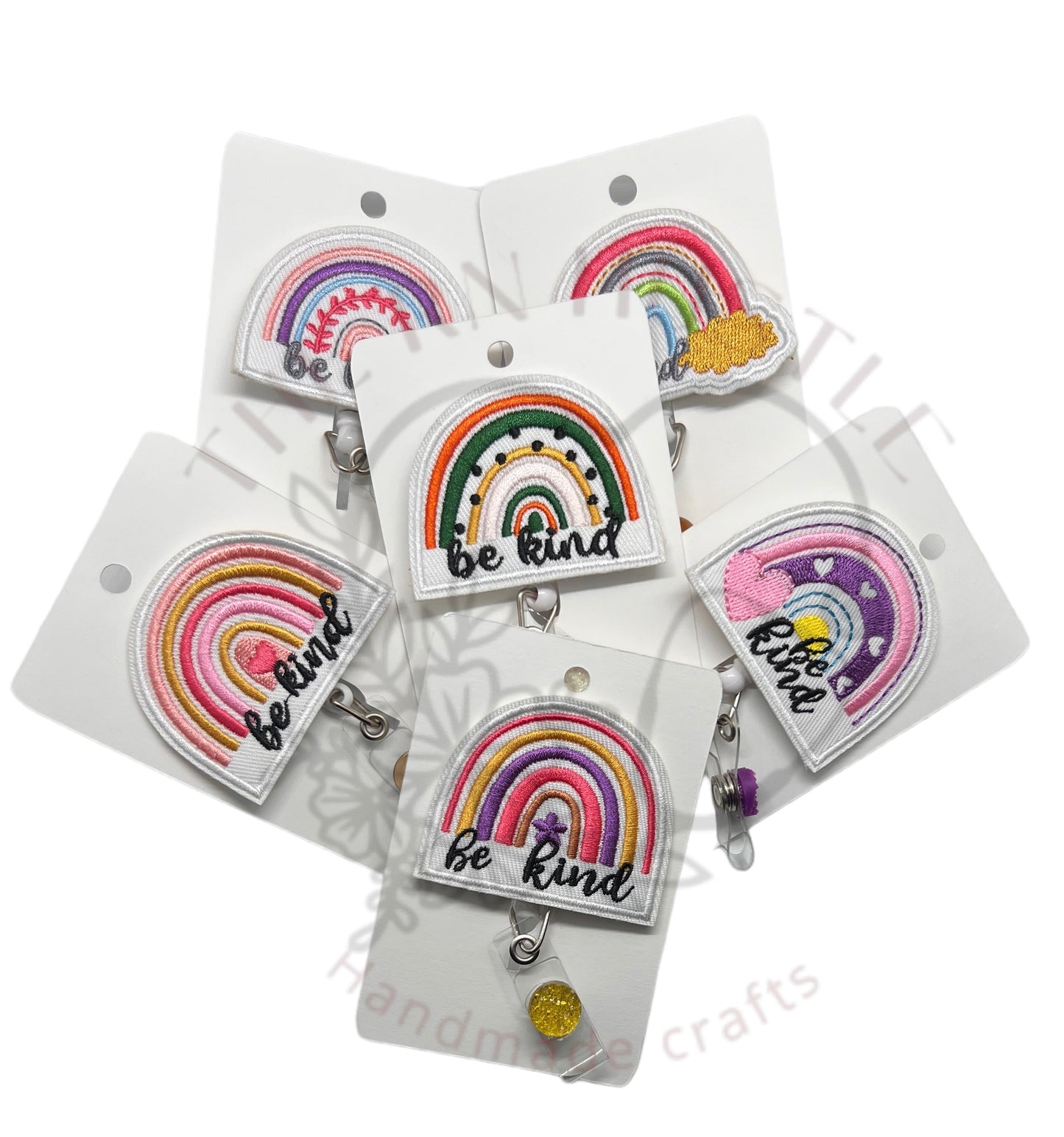 Be Kind Rainbow Badge Reel