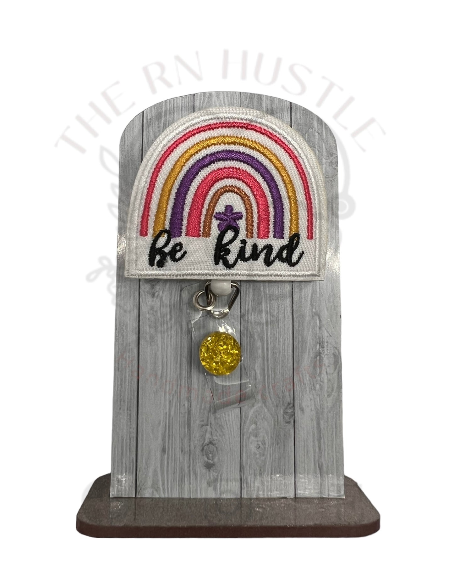 Be Kind Rainbow Badge Reel