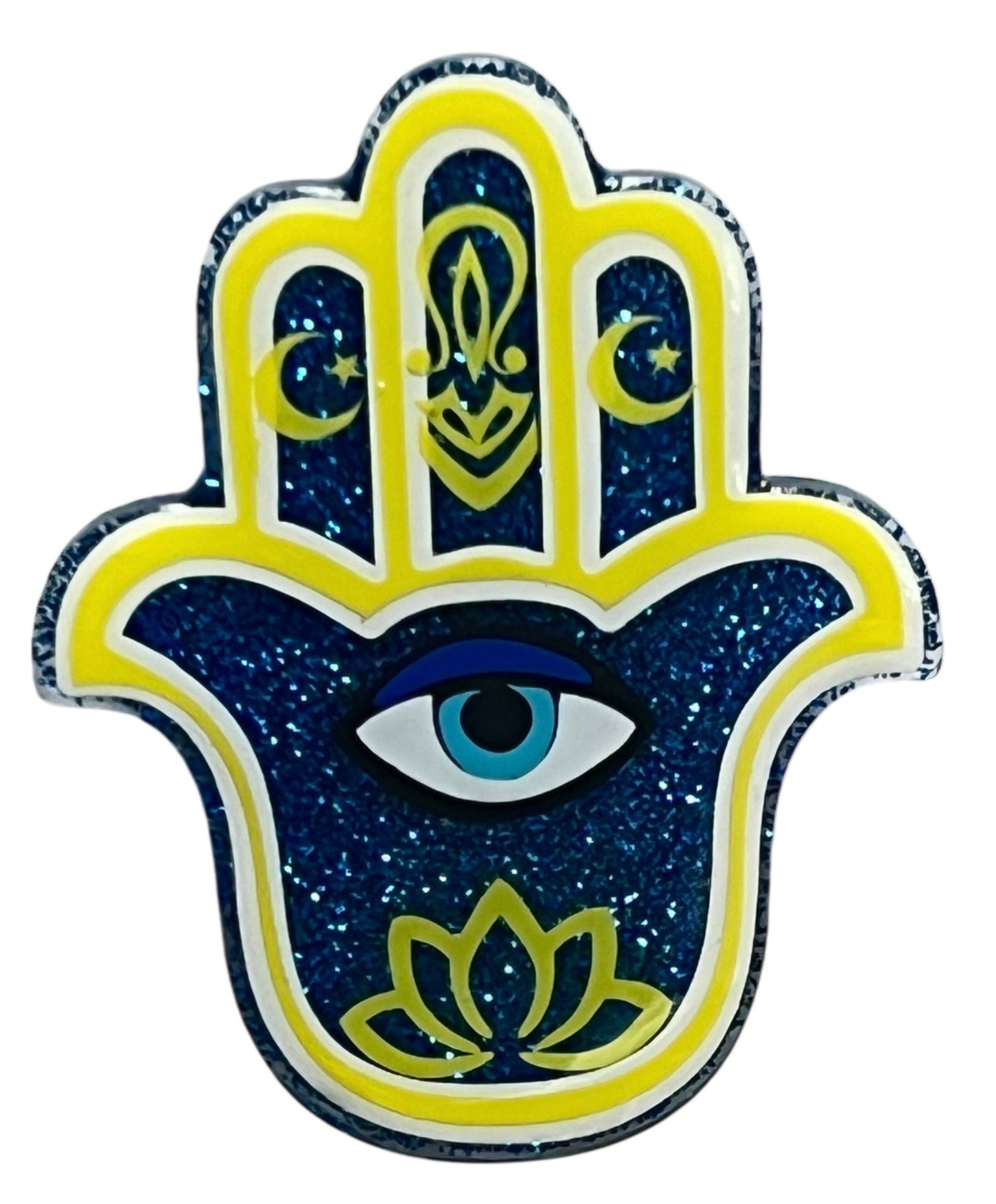 Hamsa Hand Badge